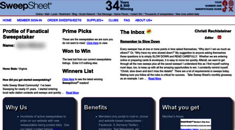 sweepsheet|sweepsheet member sign in name.
